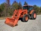 2005 Kubota M105X Tractor W/ Kubota LA1301S Loader