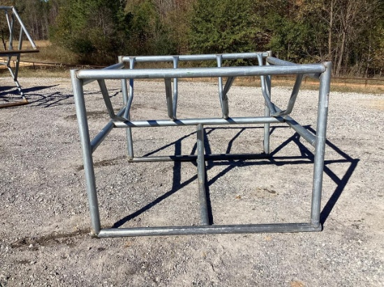 Galvanized Hay Manger