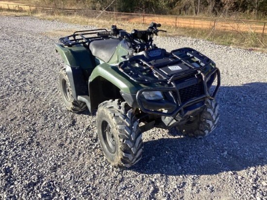 2018 Honda Rubicon 500 Four Wheeler