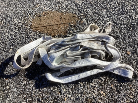 (11) 3 Ton Sling Straps (Black)