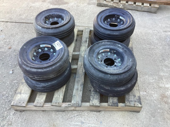 Pallet of Bush Hog Tires (8)