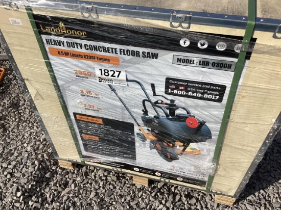 Land Honor Heavy Duty Concrete Floor Saw