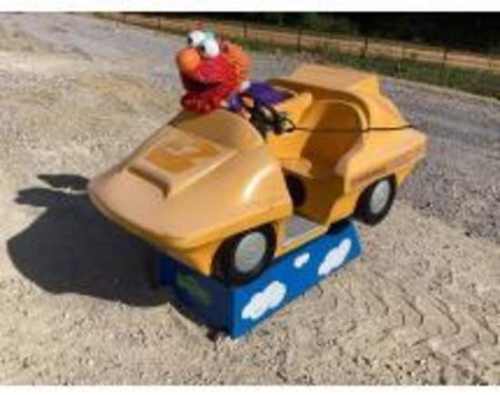 Zoey and Elmo Coin Operated Ride