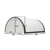 Gold Mountain 20x30x12 Storage Shelter