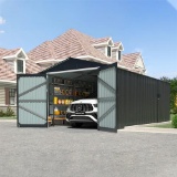 10x20 Unused Single Metal Garage Shed