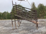 18 Wheeler Cattle Load Out Chute
