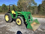 John Deere 5105 Tractor W/ JD 522 Loader