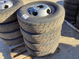(4) Trailfinder 235/80R16 Tires and Rims