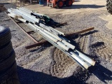 Stack of Guard Rail w/ Fence Section