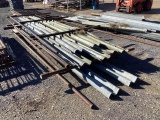 Stack of Guard Rails w/ Fence Sections