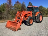 2005 Kubota M105X Tractor W/ Kubota LA1301S Loader