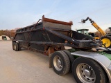 1972 Semi Belly Dump Trailer