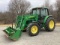 John Deere 6430 Tractor w/ 673 John Deere Self Leveling Front End Loader