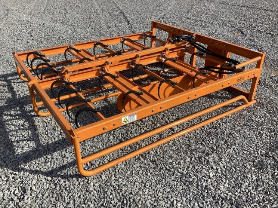 2024 Land Honor Skid Steer Hay Accumulator Grapple