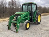 John Deere 6400 Tractor W/ JD 620 Loader
