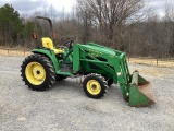 John Deere 4400 Tractor W/ JD 430 Loader
