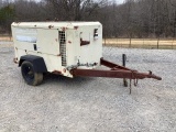 Ingersoll Rand Bumper Pull Air Compressor for Sand Blaster