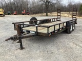 Big Tex Bumper Pull Trailer