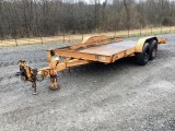 1996 Butler 16' Tilt Bed Trailer LT1016
