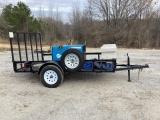 Miller Bobcat 225 Welder on Trailer