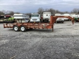 20ft. Top Hat Gooseneck Trailer