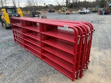 (13) 10' Red Panels w/ Pins