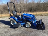 New Holland Work Master 25S Tractor With 100LC Front End Loader