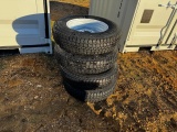 (4) Tex Star 205/75 R15 Tires & Rims