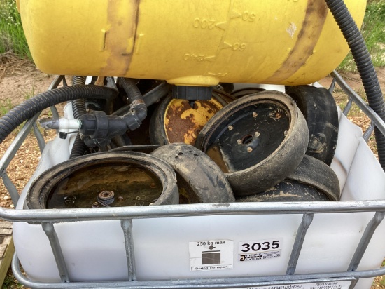 Container of Planter Wheels
