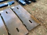 Skid Steer Mounting Plate