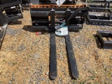 Hydraulic Skid Steer Pallet Forks