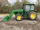 John Deere 5065E Tractor w/ JD H240 Front End Loader