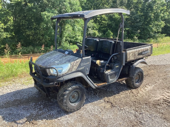 2014 Kubota X1120D RTV EFI, 4x4