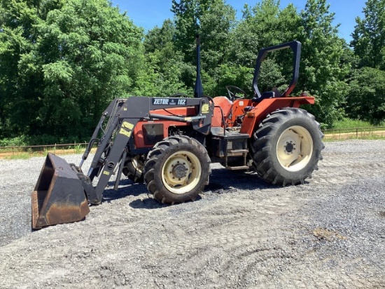 Zetor 6340 Tractor w/ Zetor 102 Loader