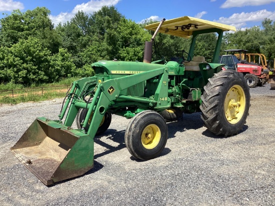 John Deere 4020 Tractor w/ JD 148 Front End Loader