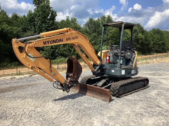 2018 Hyundai Robex 35 Mini Excavator