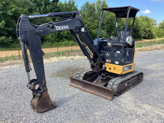 2020 John Deere 26G Mini Excavator