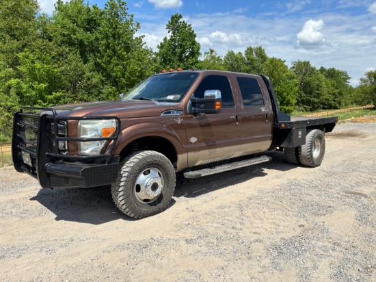 2012 Ford F350 Flatbed Truck