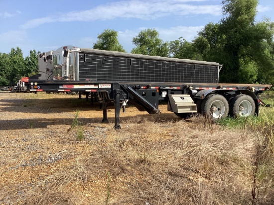 Single Roll Off Semi Trailer