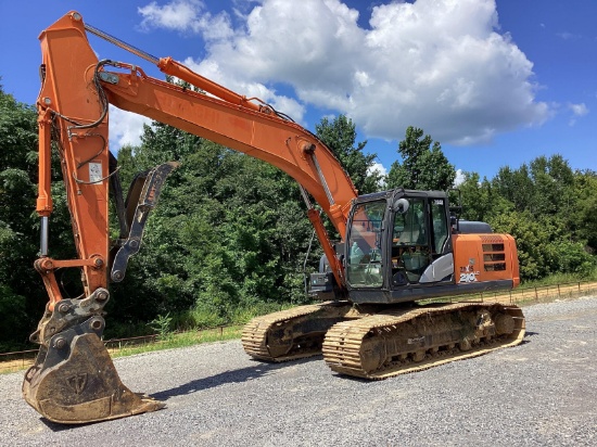 Hitachi Z AXIS 210LC Excavator w/ Hydraulic Thumb