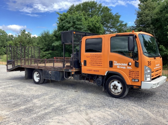 2015 Isuzu 4 Door Landscape Truck with Fuel Cell
