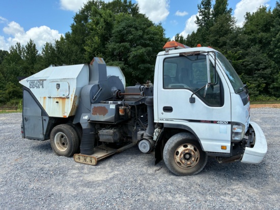 GMC W4500 Sweeper Truck