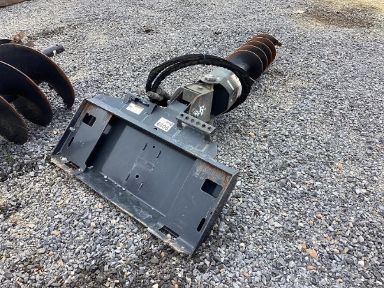 Bobcat Brand Auger w/ 3 bits