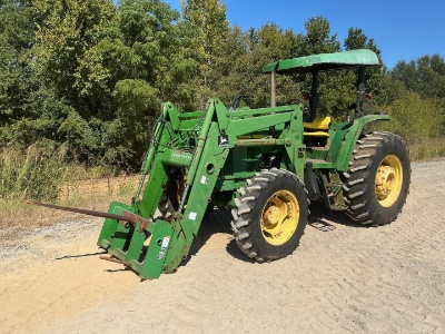 John Deere 6110 Tractor W/ Jd 640 Loader