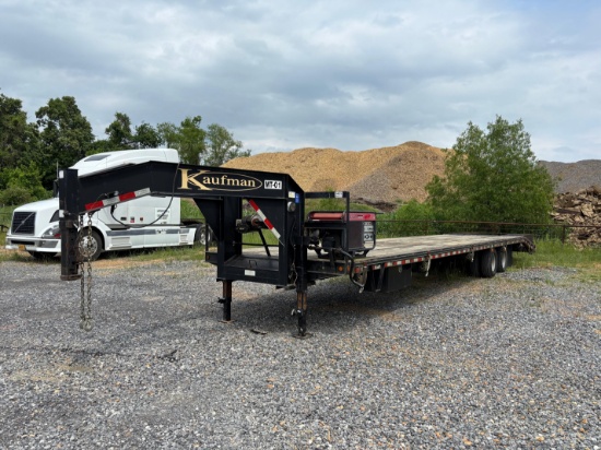 2017 Kaufman 40ft. Gooseneck Trailer