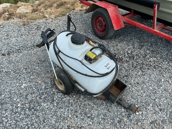 25 Gal Pull Type Sprayer