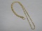 18k GOLD Figaro necklace