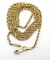 14K Twisted Chain Necklace 21