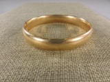 14K Gold Bangle Bracelet 15.6 grams