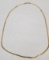 18K Yellow Gold Necklace 9.3 grams